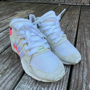 ADIDAS EQT SUPPORT ADV (SIZE 8/WORN/WHITE/RED)